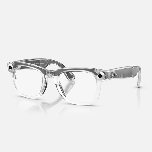 Ray-Ban Meta Wayfarer Gen 2 Limited Edition Transparent Clear/Ruby RW4006 - Picture 2 of 16